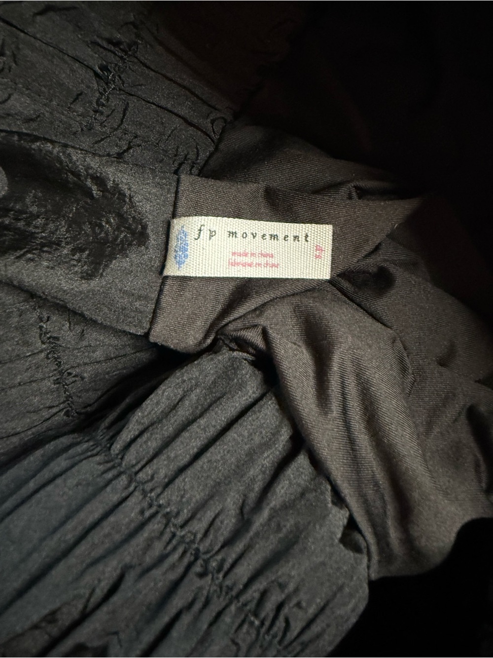 FP Movement by Free People Black High-Smock Waist Athletic Shorts - Picture 4 of 4